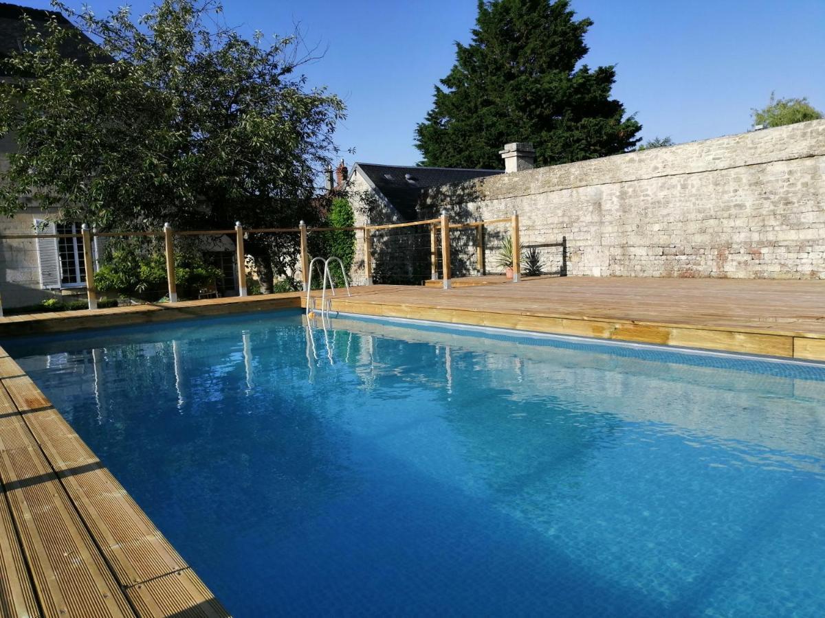 Bretteville-l'Orgueilleuse Bed & Breakfast Chateau Les Cedres מראה חיצוני תמונה