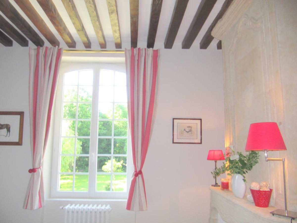 Bretteville-l'Orgueilleuse Bed & Breakfast Chateau Les Cedres מראה חיצוני תמונה