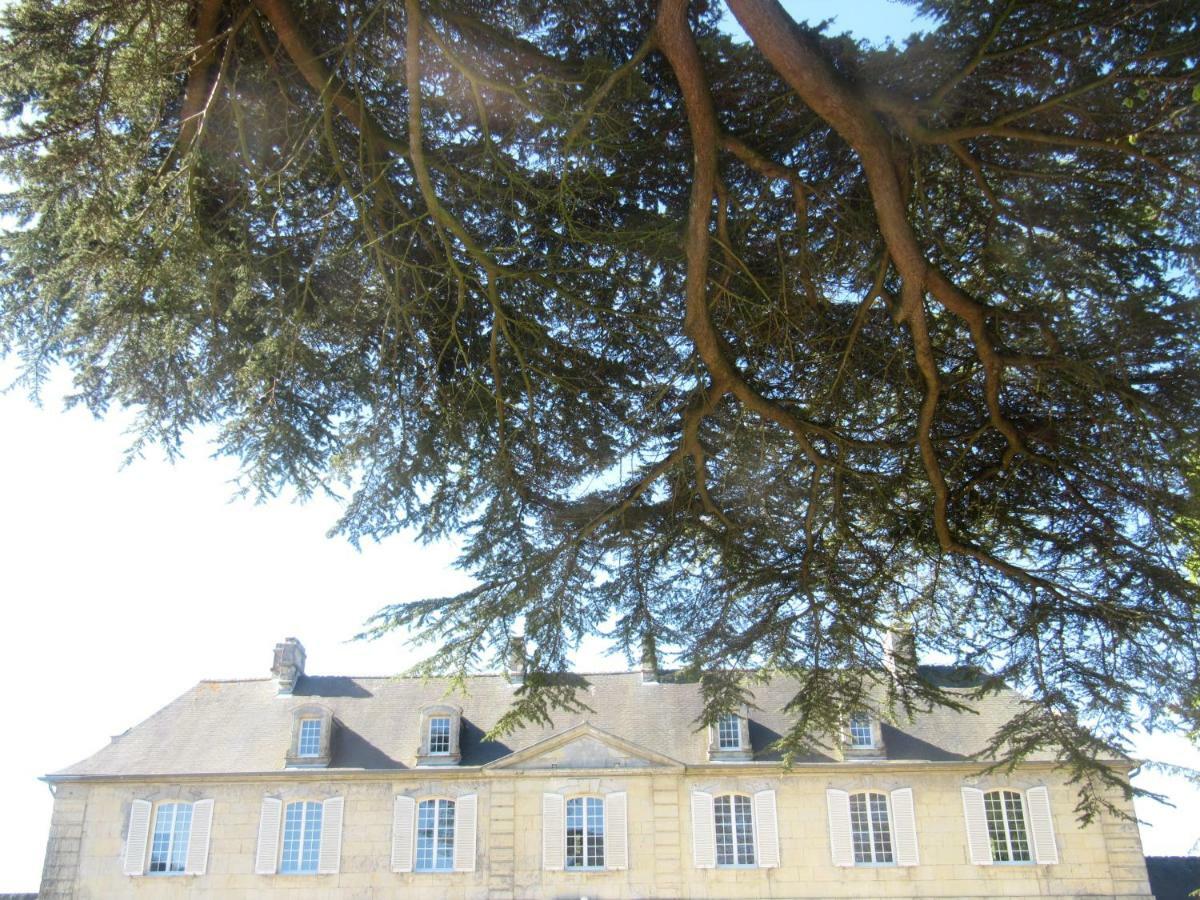 Bretteville-l'Orgueilleuse Bed & Breakfast Chateau Les Cedres מראה חיצוני תמונה